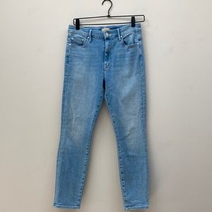 Mother high waisted looker crop